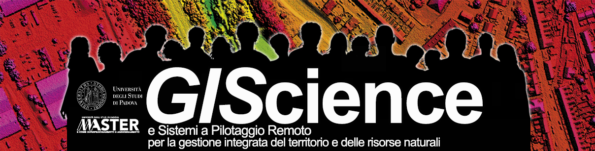 Aperto il bando della IV Edizione del Master di II livello in GIScience – a.a. 2018-2019