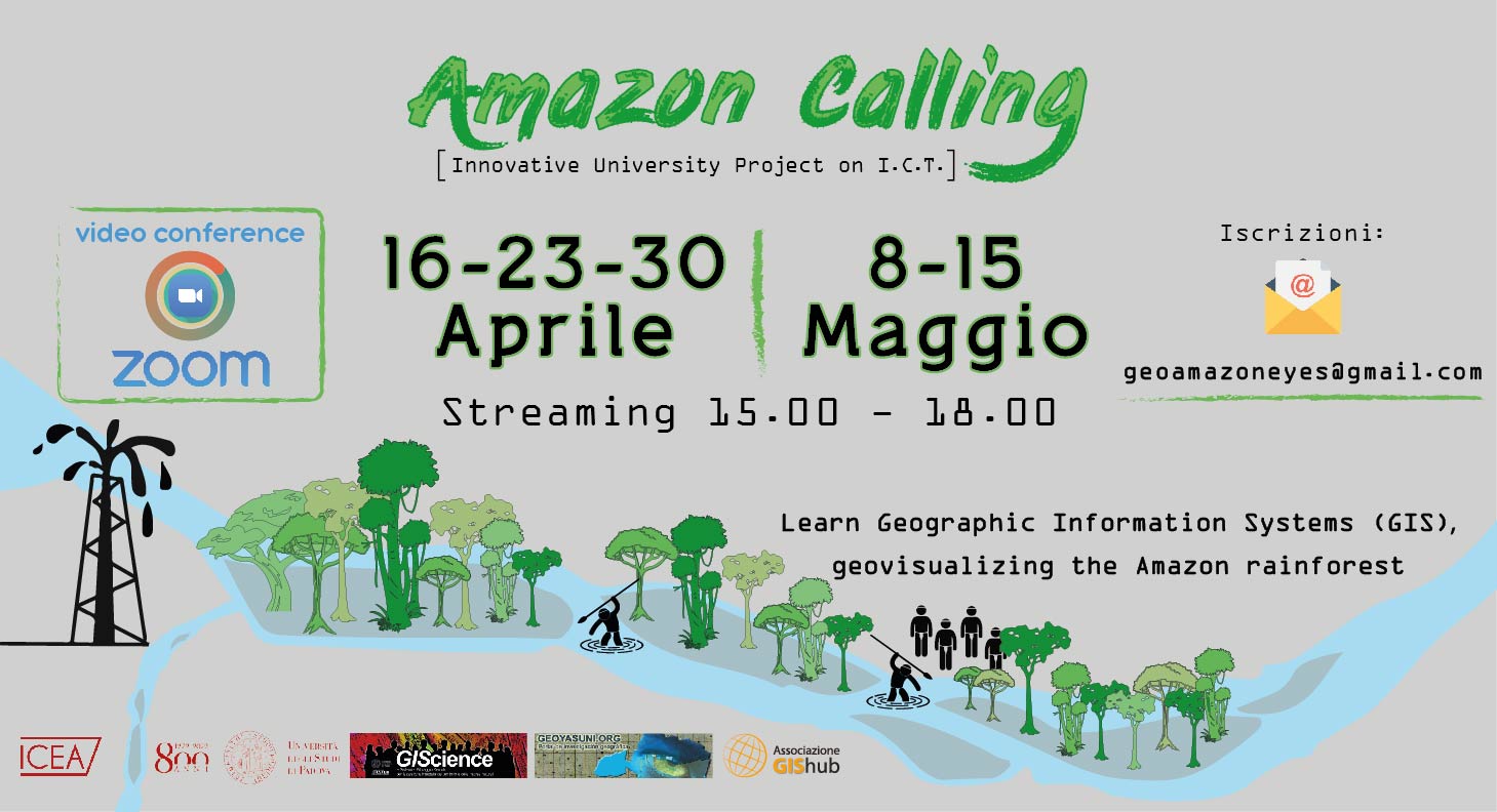 Amazon Calling: laboratori GIS per l’Amazzonia