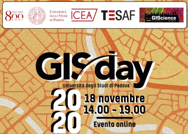 GISday 2020 – 18 novembre | Evento online