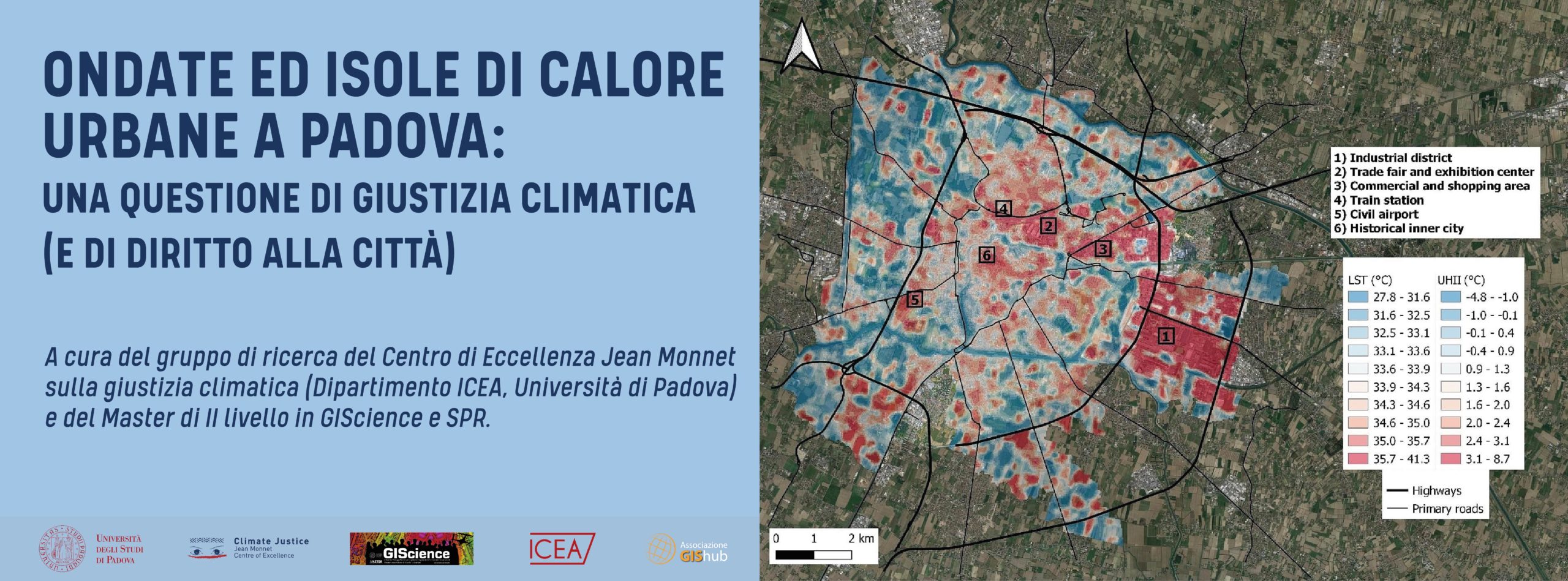 Ondate ed isole di calore urbane a Padova: una questione di giustizia climatica (e di diritto alla città)