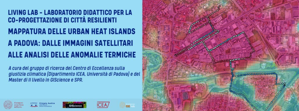 LivingLab con QGIS- Mappatura delle isole di calore urbano a Padova