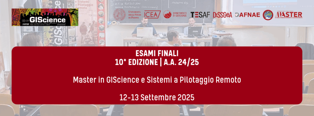 Esami finali della 10ª Edizione del Master