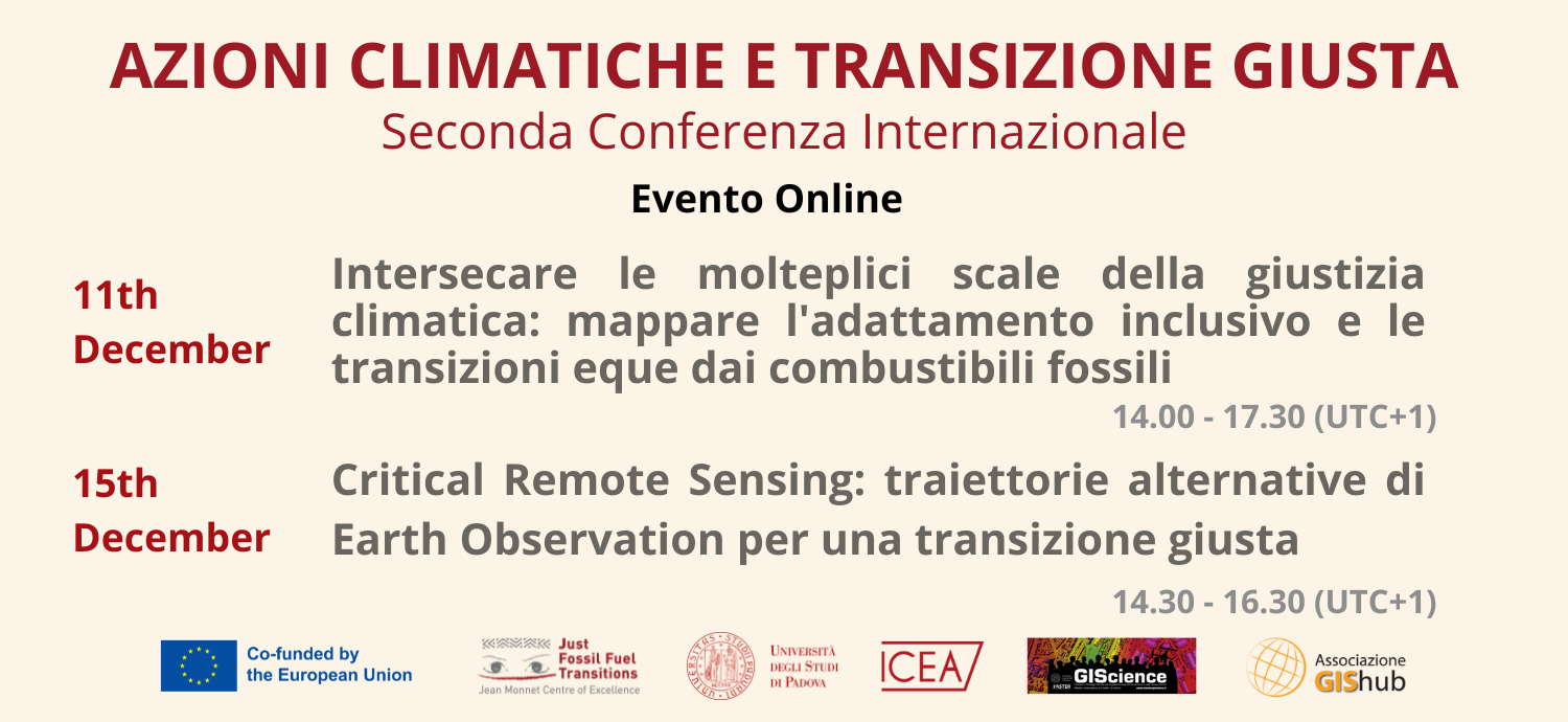 Seconda Conferenza Internazionale sulle Azioni per il Clima e la Transizione Giusta